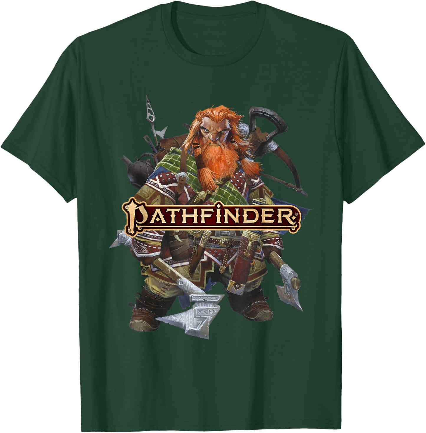 Pathfinder: Harsk the Ranger T-Shirt - T-Shirt | Forest