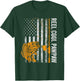 Reel Cool Pawpaw American Flag Fishing Fathers Day T-Shirt - T-Shirt | Forest