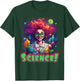 Funny Female Mad Scientist Cartoon Woman Science T-Shirt - T-Shirt | Forest