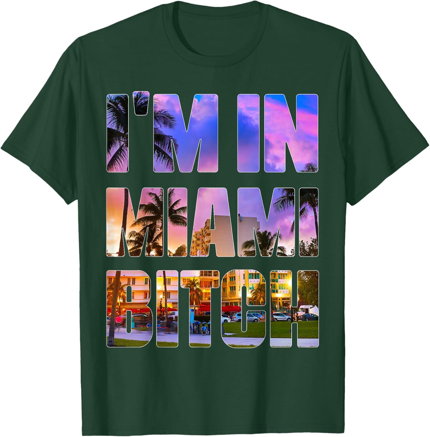 I'm In New York Bitch City Represent Parody T-Shirt - T-Shirt | Forest