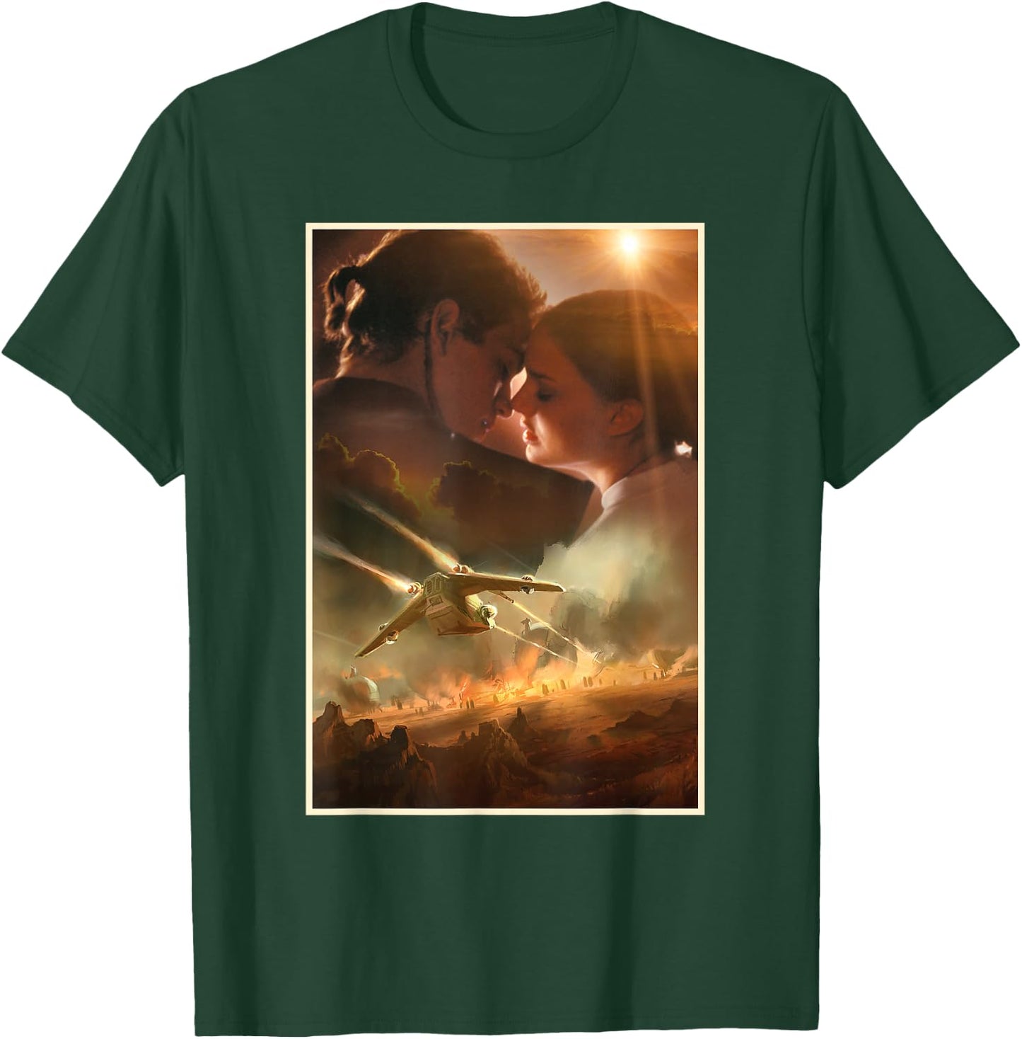 Star Wars Attack of the Clones Anakin Amidala T-Shirt - T-Shirt | Forest