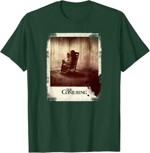 The Conjuring Grunge Annabelle Polaroid Horror Poster T-Shirt - T-Shirt | Forest