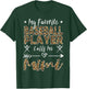 My Favorite Baseball Player Calls Me Mimi Grandma T-Shirt - T-Shirt | Forest