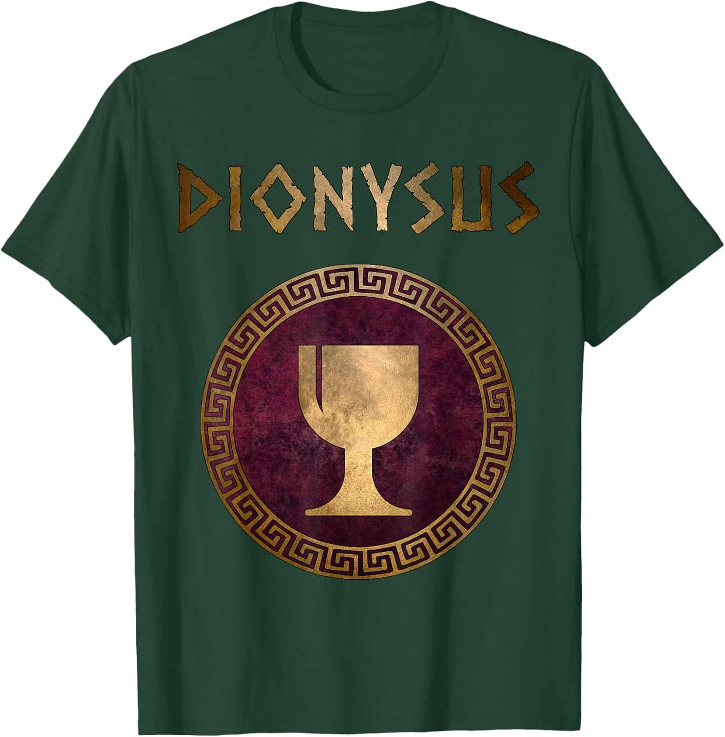 Dionysus Greek God of Wine Symbol T-Shirt - T-Shirt | Forest