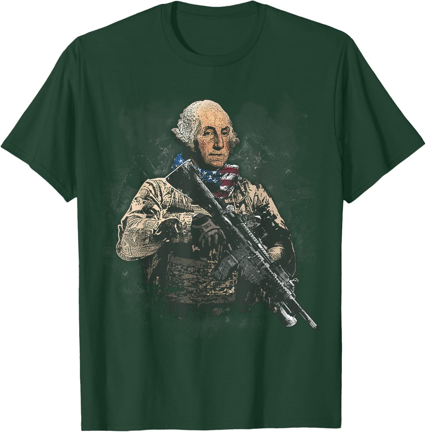 Presidential Soldiers: George Washington T-Shirt - T-Shirt | Forest