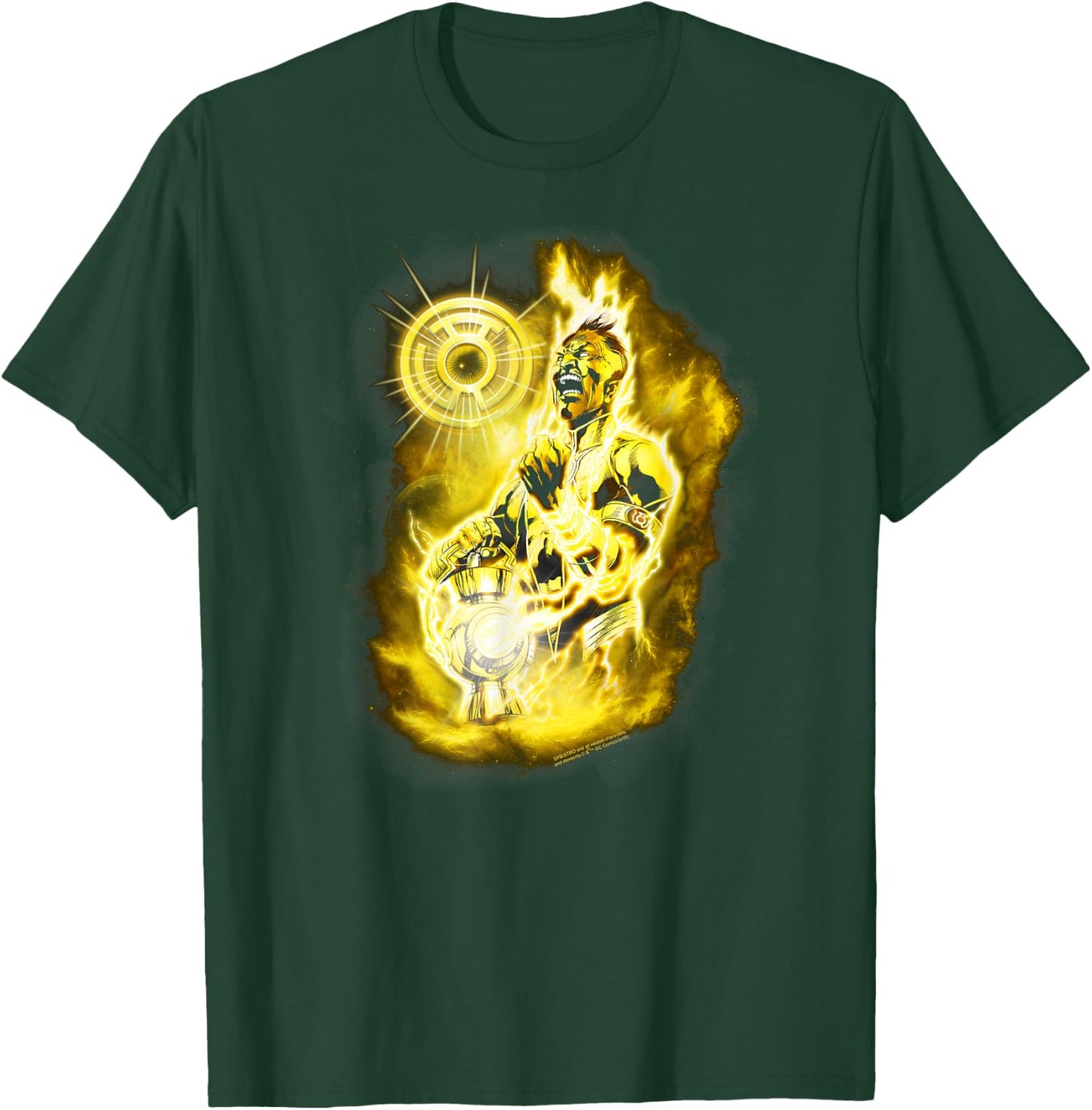 Green Lantern Sinestro Nebula T-Shirt - T-Shirt | Forest