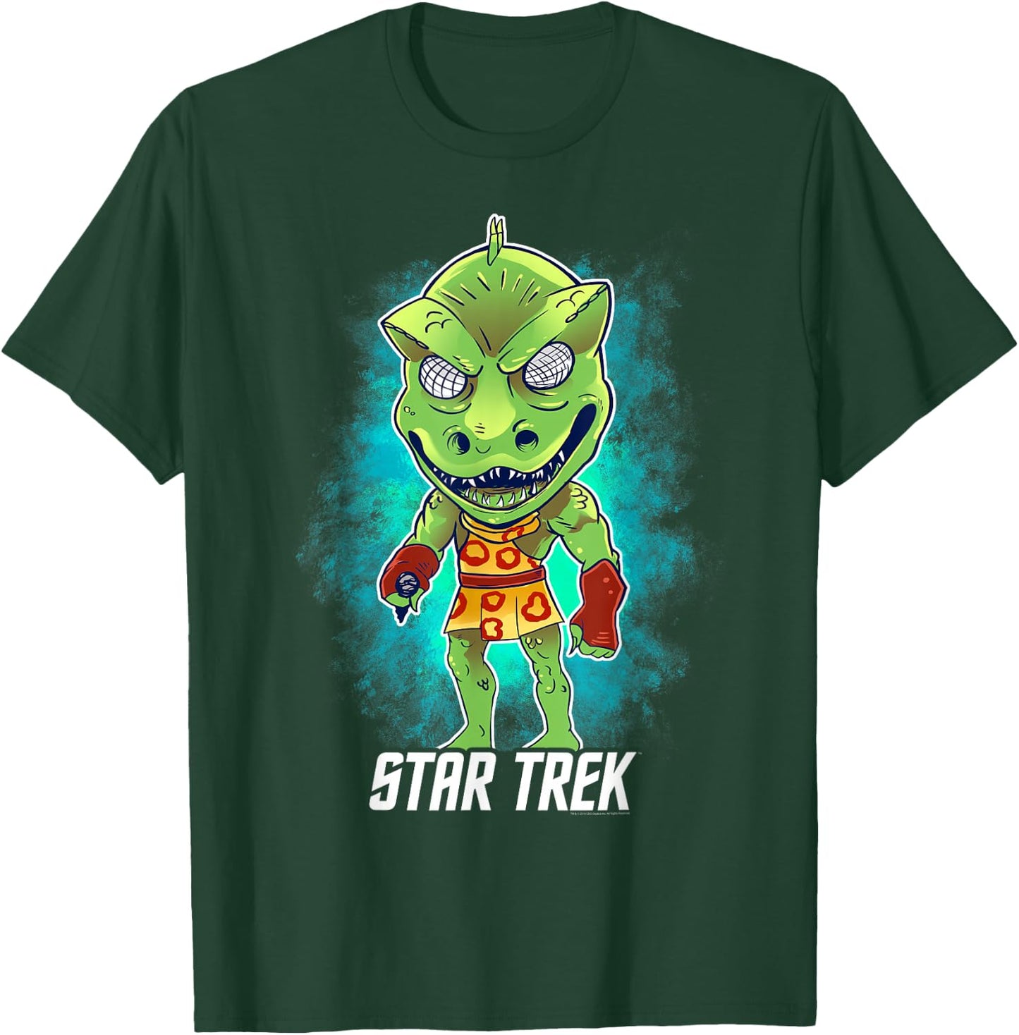 Star Trek Original Series Gorn Posing Chibi T-Shirt - T-Shirt | Forest