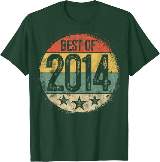 Best Of 2014 11th Birthday Gifts For Boy Girl 11 Year Old T-Shirt - T-Shirt | Forest