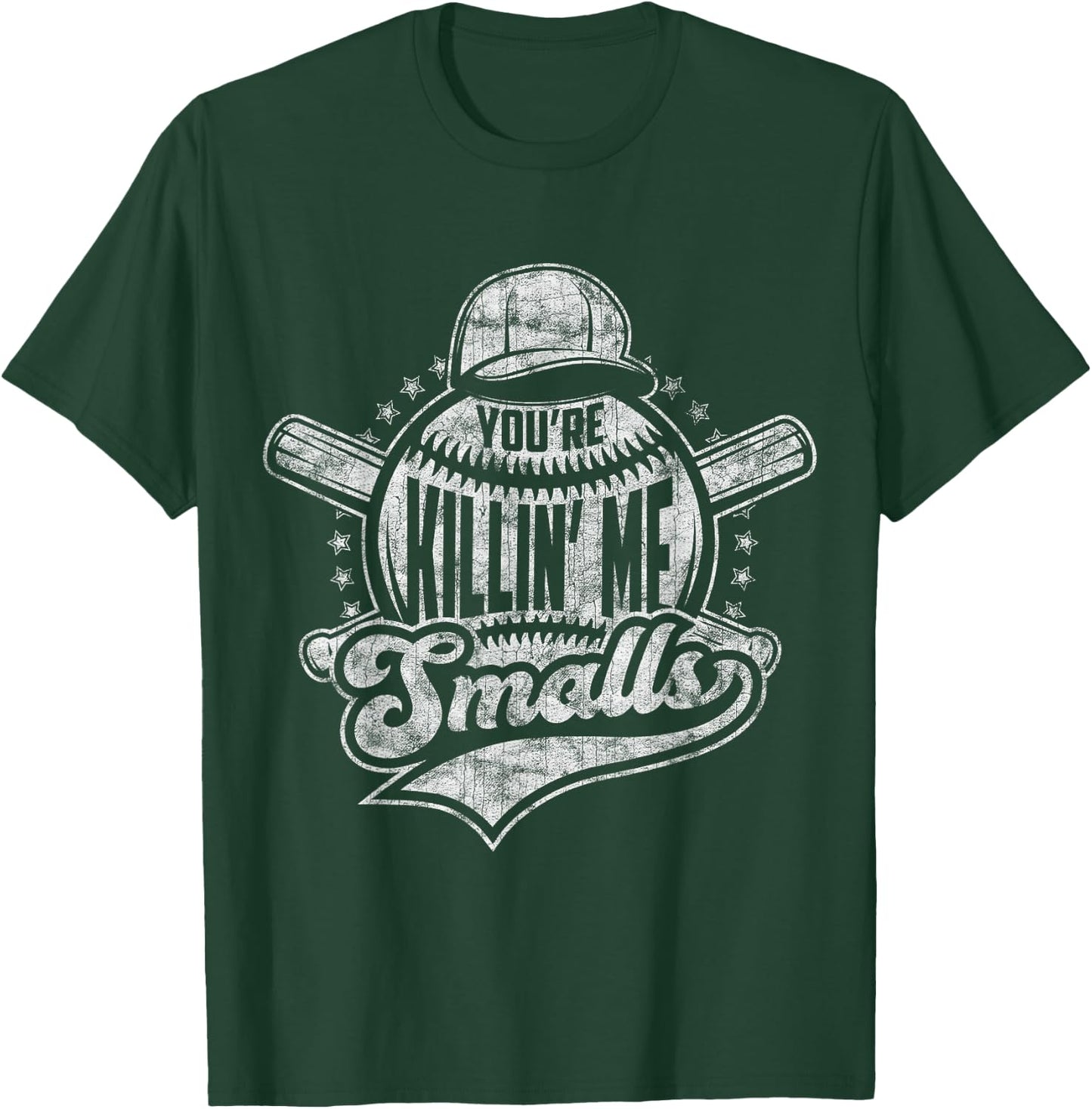 You're Killin' Me Softball Smalls I Vintage Baseball T-Shirt - T-Shirt | Forest