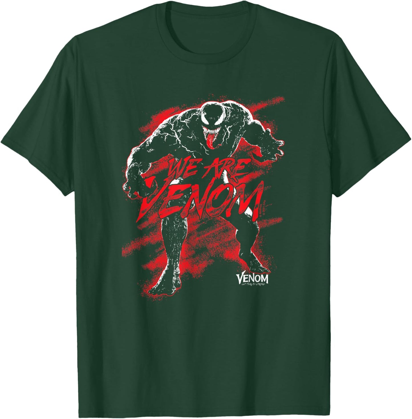 Marvel Venom: Let There Be Carnage We Are Venom Red Splash T-Shirt - T-Shirt | Forest