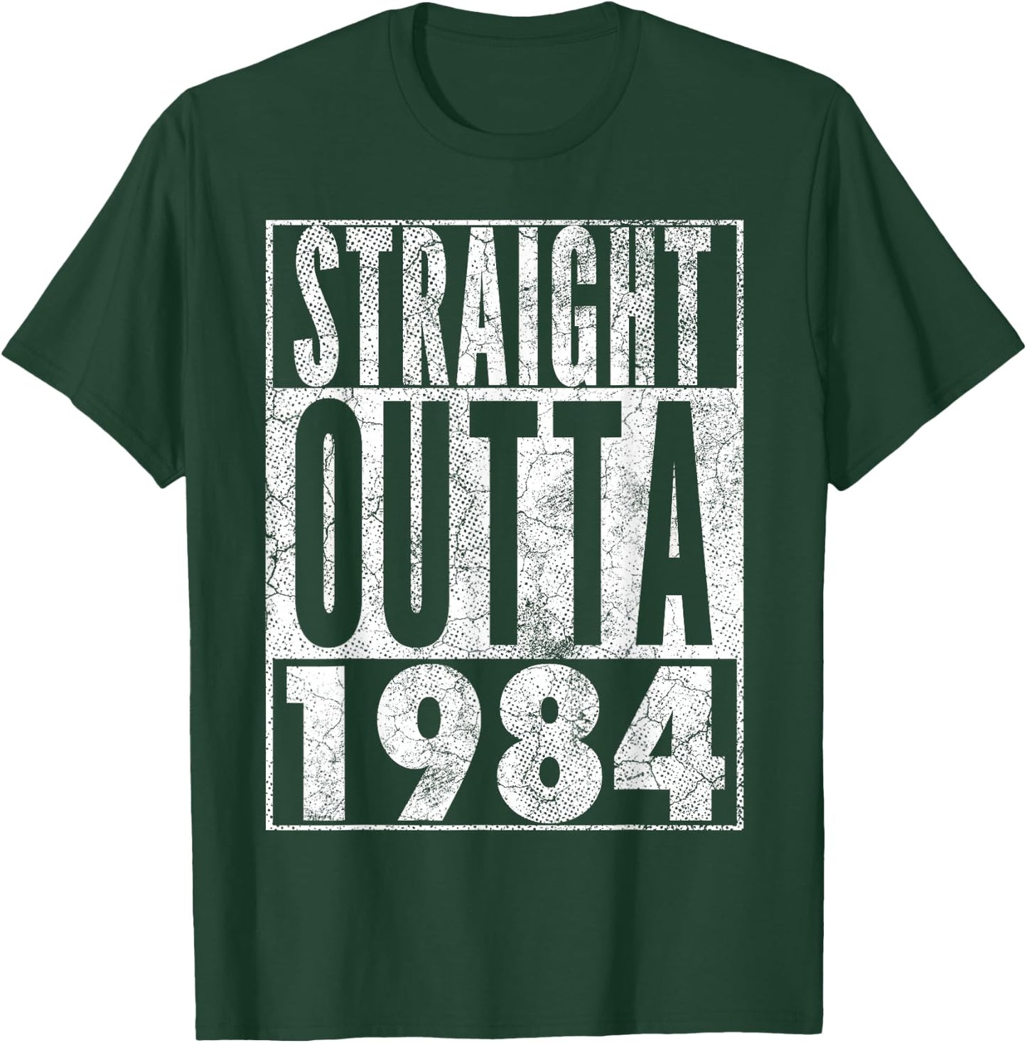 Vintage 1984 42nd Birthday 42 Years Old Retro Men Women T-Shirt - T-Shirt | Forest