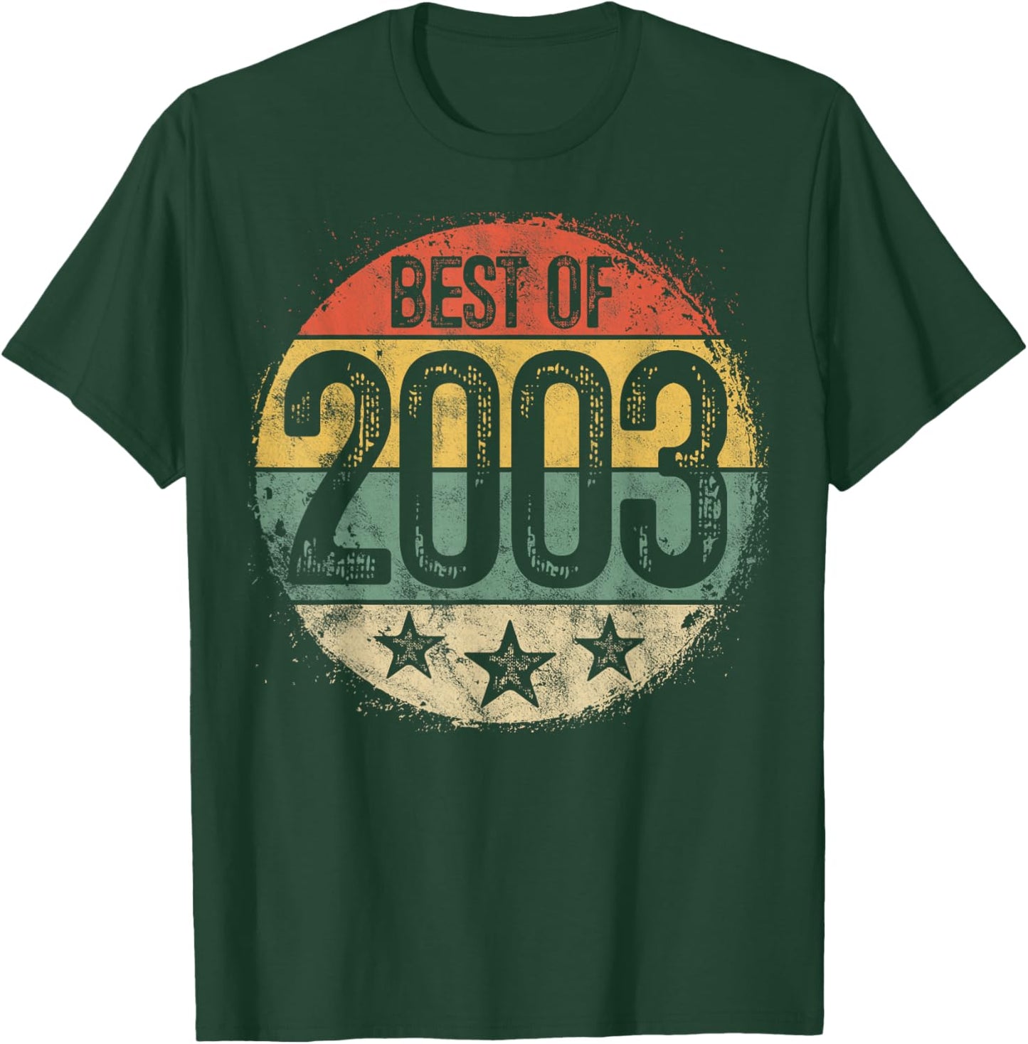 Best of 2003 22nd Birthday Gifts Women 22 Year Old T-Shirt - T-Shirt | Forest