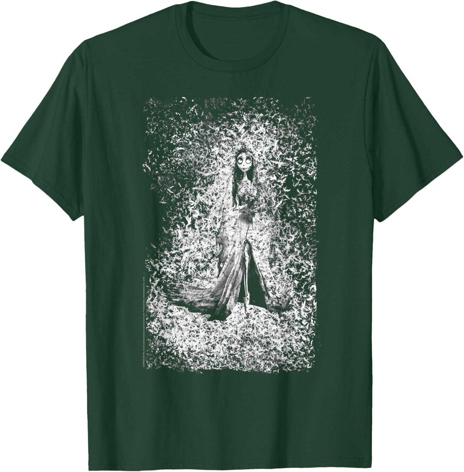 Corpse Bride Bird Dissolve T-Shirt - T-Shirt | Forest