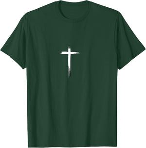 Cross Faith Jesus Christ Cross Graphic T-Shirt - T-Shirt | Forest