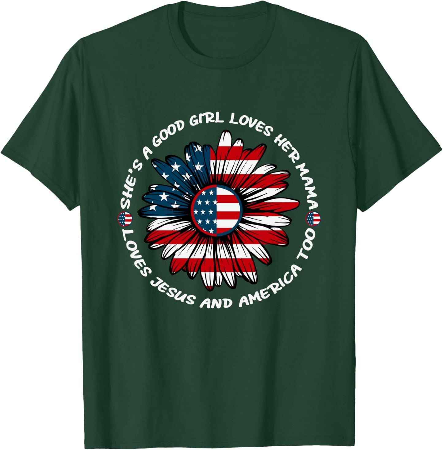 She's a Good Girl Loves her Mama T-Shirt - T-Shirt | Forest