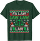 Fa Law Law Vintage Lawyer Ugly Christmas Sweater Funny Gift T-Shirt - T-Shirt | Forest