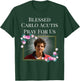 Blessed Carlo Acutis T Shirt The First Millennial Saint Gift T-Shirt - T-Shirt | Forest