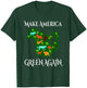 Make America Green Again Climate Change Awareness 4th July T-Shirt - T-Shirt | Forest