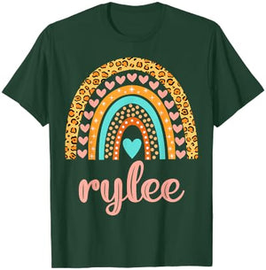 Rylee Rylee Name Birthday Shirt Gift T-Shirt - T-Shirt | Forest