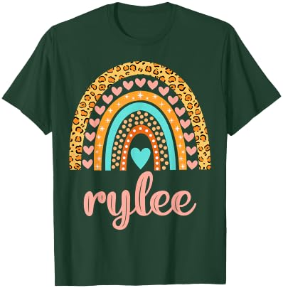 Rylee Rylee Name Birthday Shirt Gift T-Shirt - T-Shirt | Forest