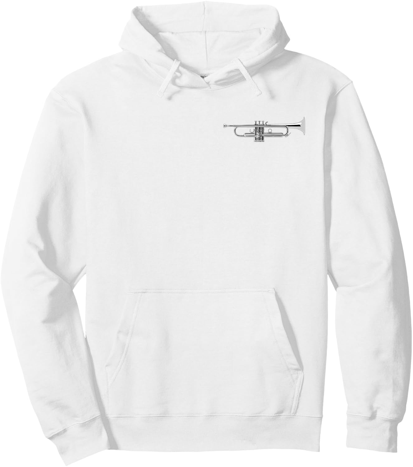 Eat Sleep March Repeat Funny Marching Band (2-Sided) Hoodie - Hoodie | White