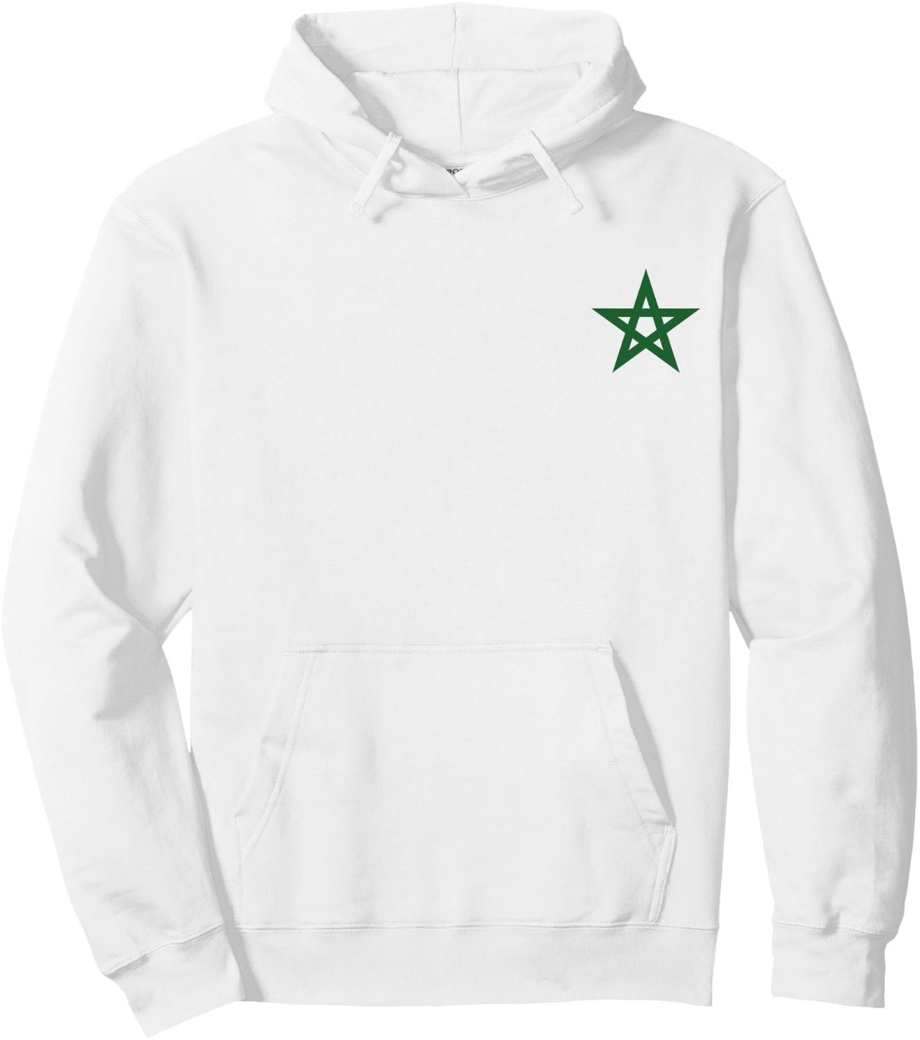 Morocco Flag Moroccan Soccer Supporter women kids Hoodie - Hoodie | White