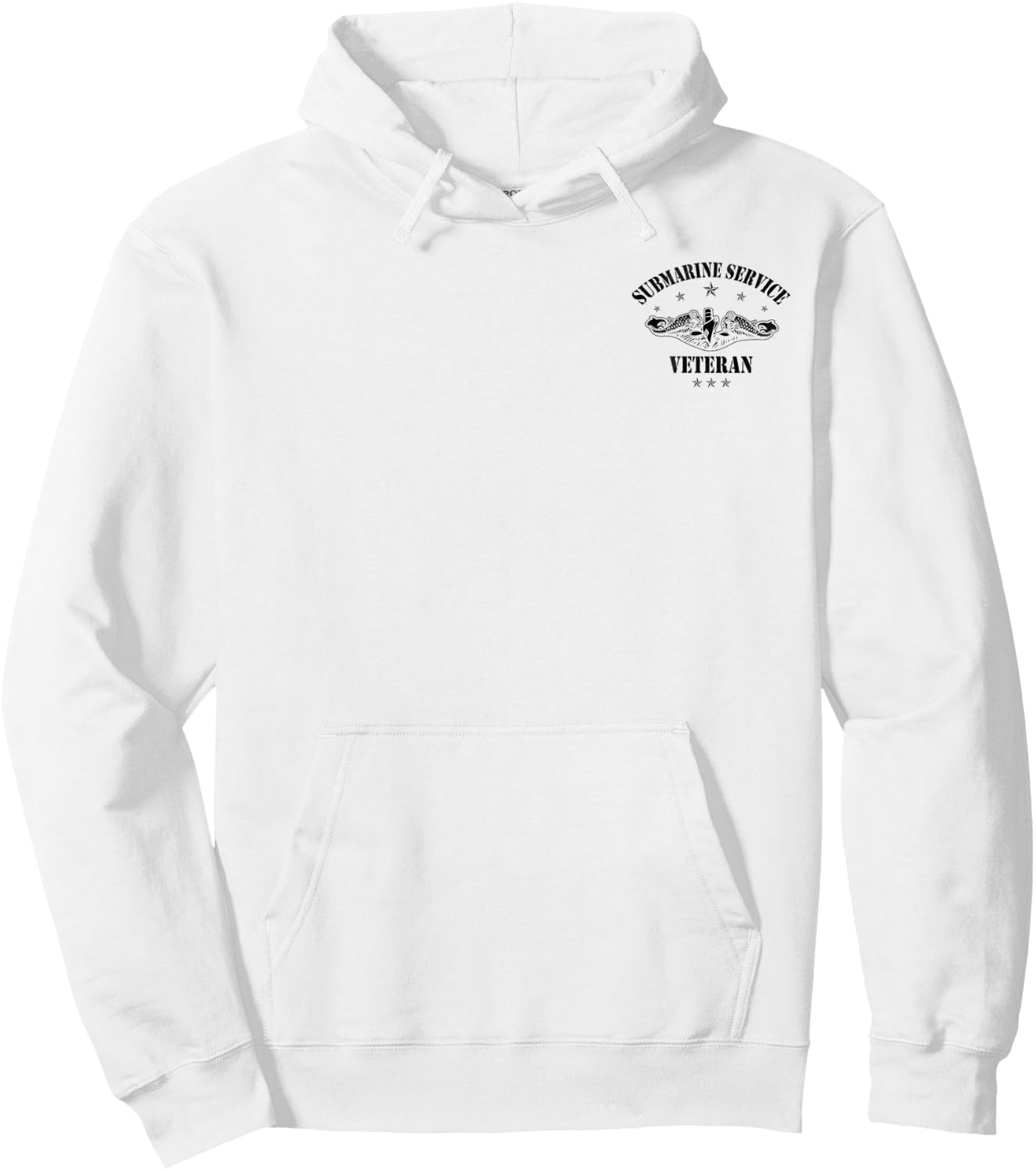 U.S Submarine Service Veteran Submariner Memorial Day Hoodie - Hoodie | White