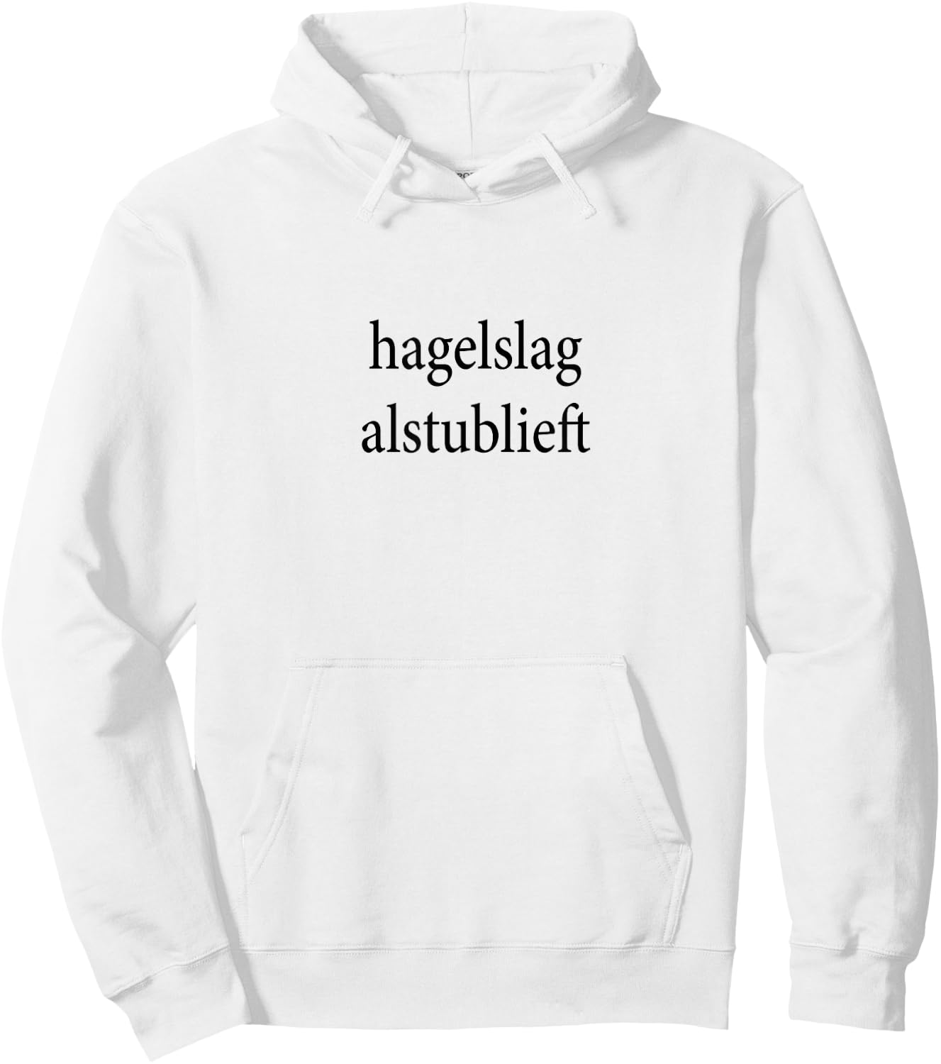 Sprinkles Please Hagelslag Alsjeblieft Dutch Language Bread Hoodie - Hoodie | White