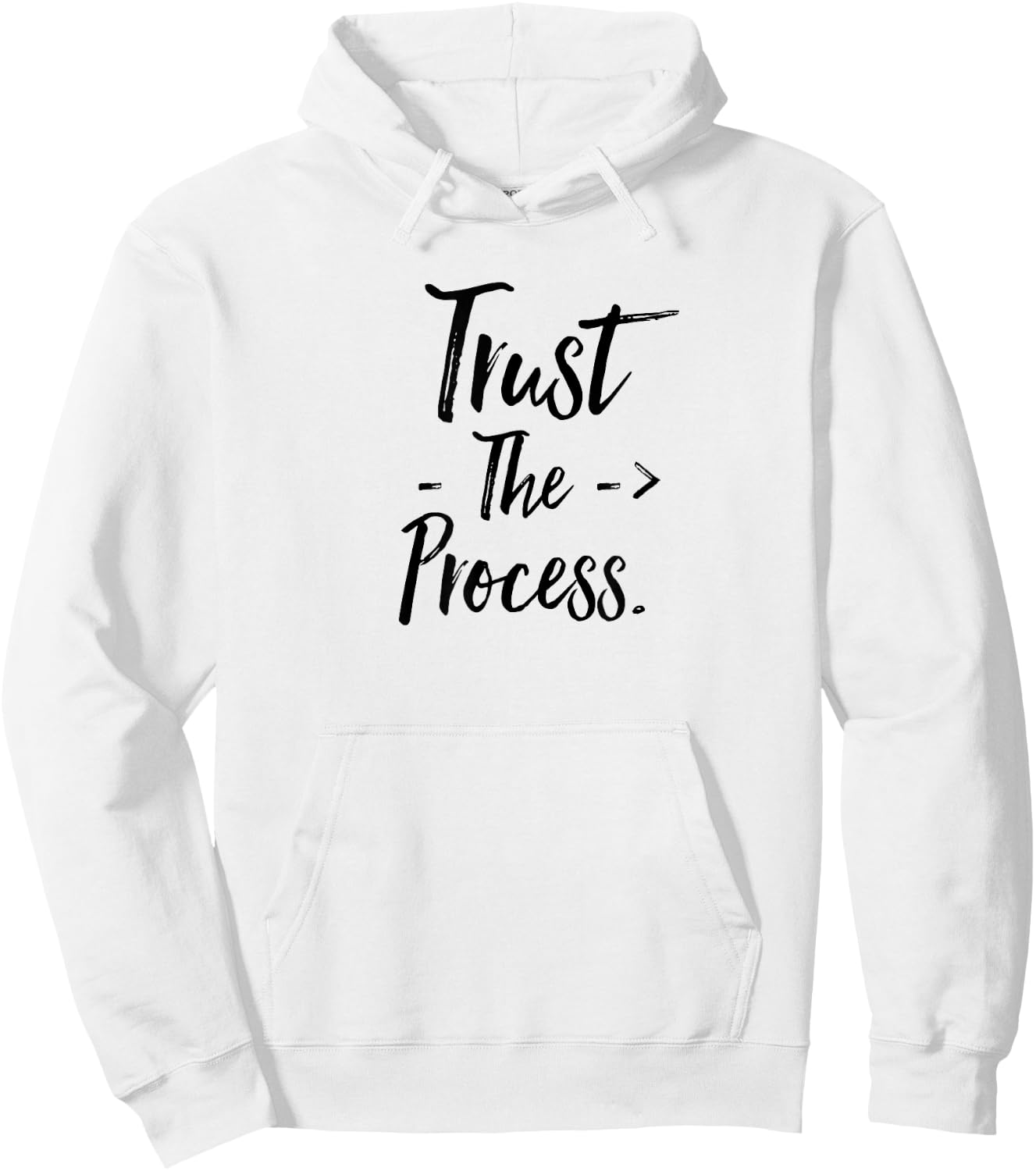 Trust the Process Hoodie - Hoodie | White