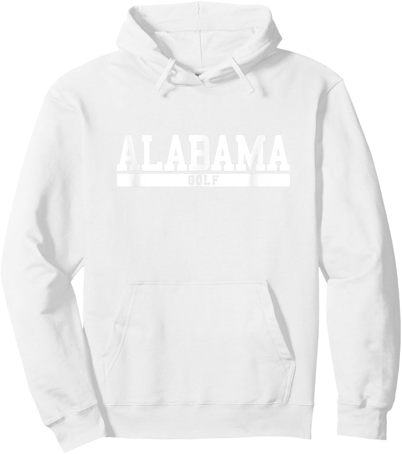 Alabama Golf Hoodie - Hoodie | White