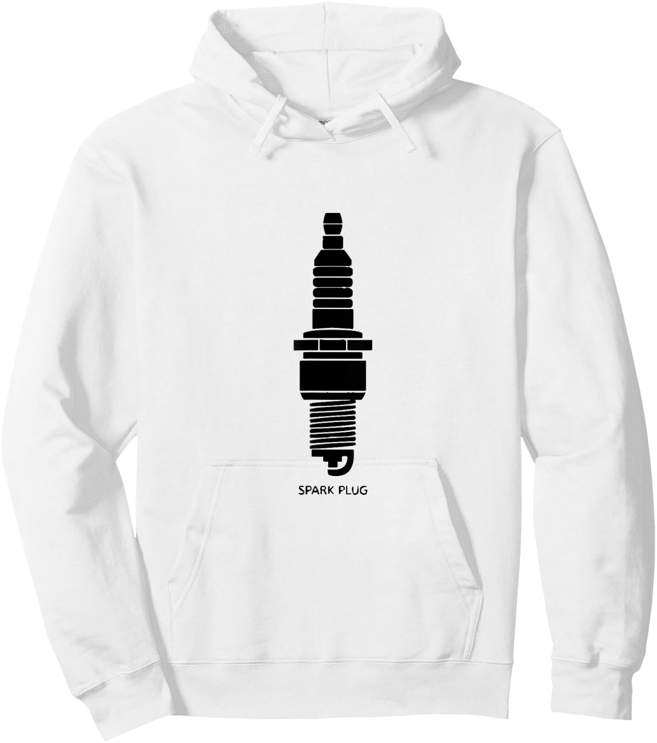 Spark Plug Hoodie - Hoodie | White