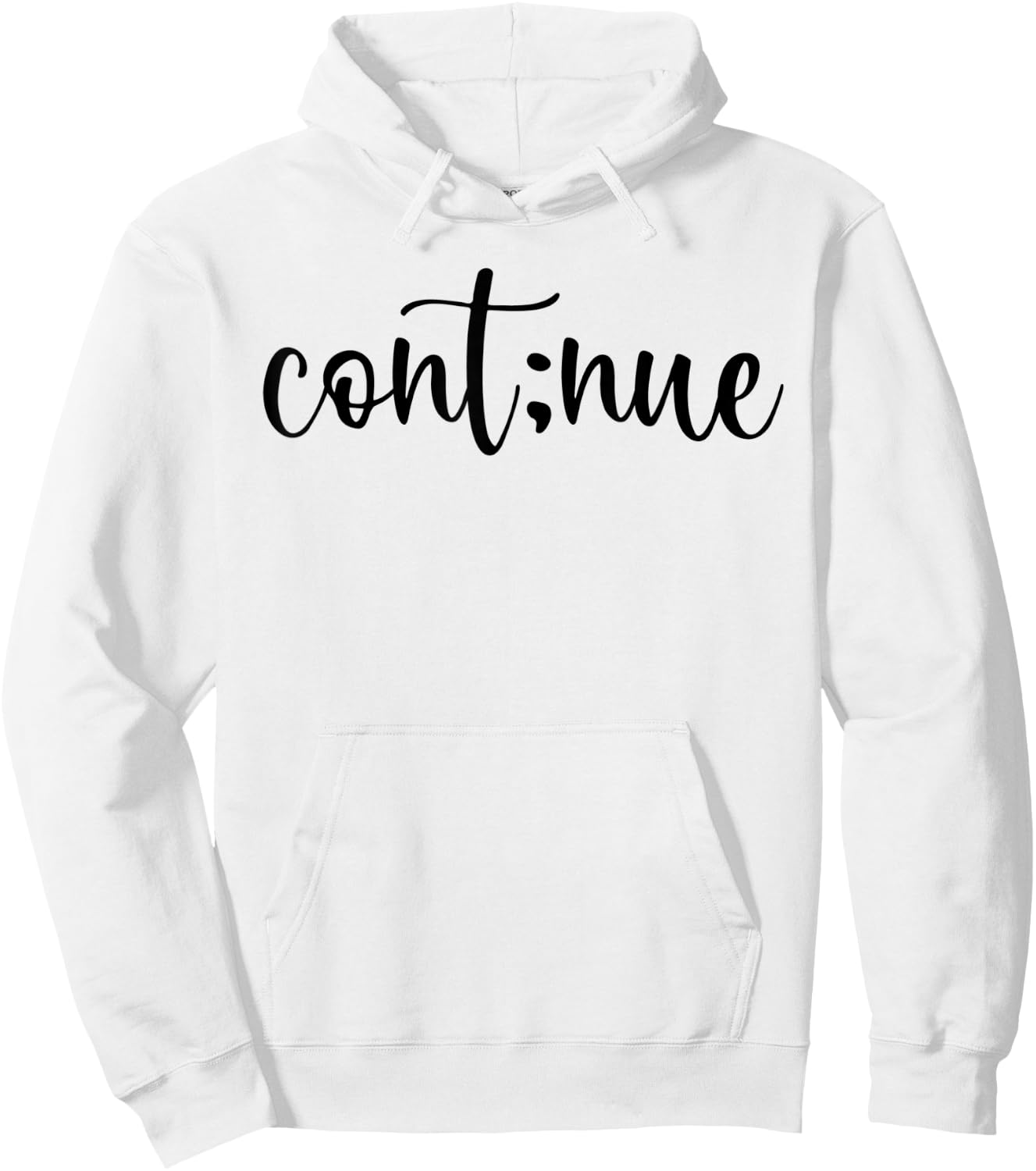 Continue Mental Health Matter Braind Ilneess Mind Cont:nue Hoodie - Hoodie | White