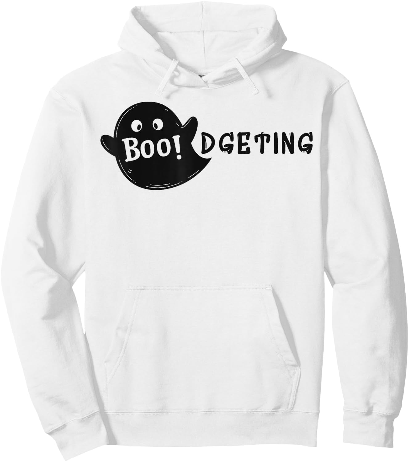 Boodgeting Halloween Humor Finance Department Hoodie - Hoodie | White