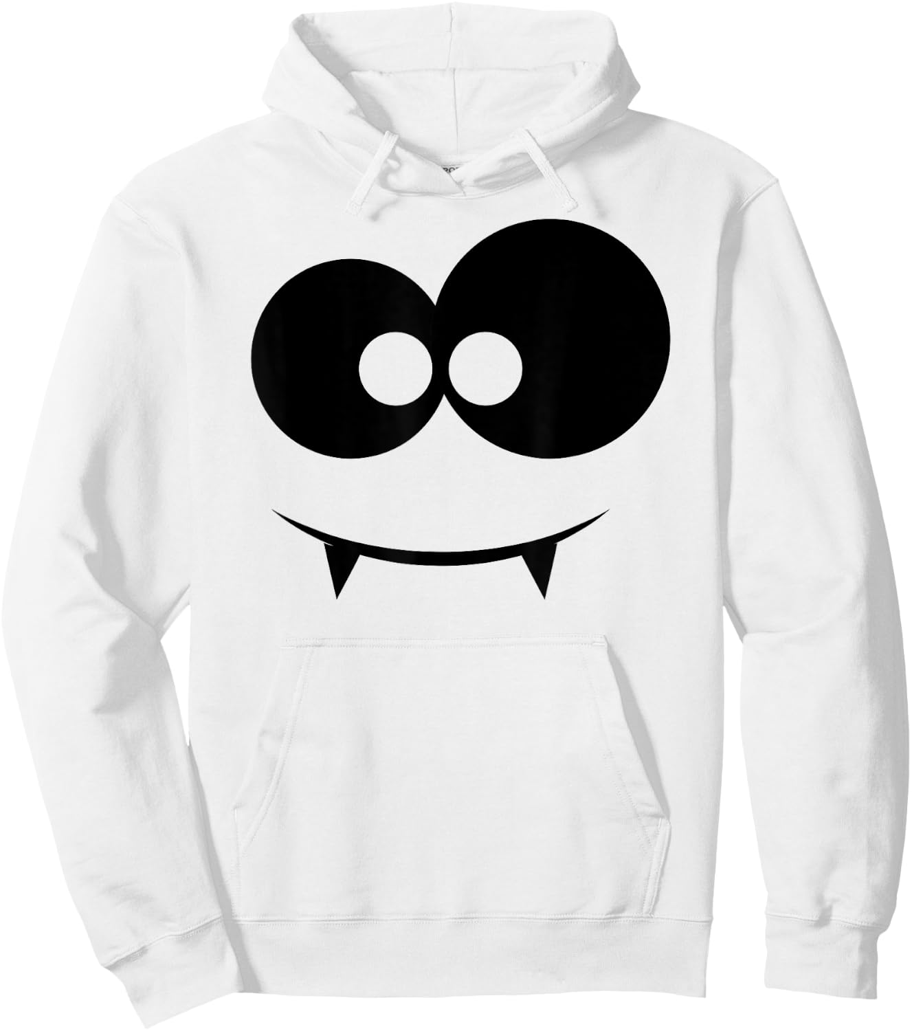 Halloween Ghost Shirt Costume (Ghost Face shirt) Hoodie - Hoodie | White
