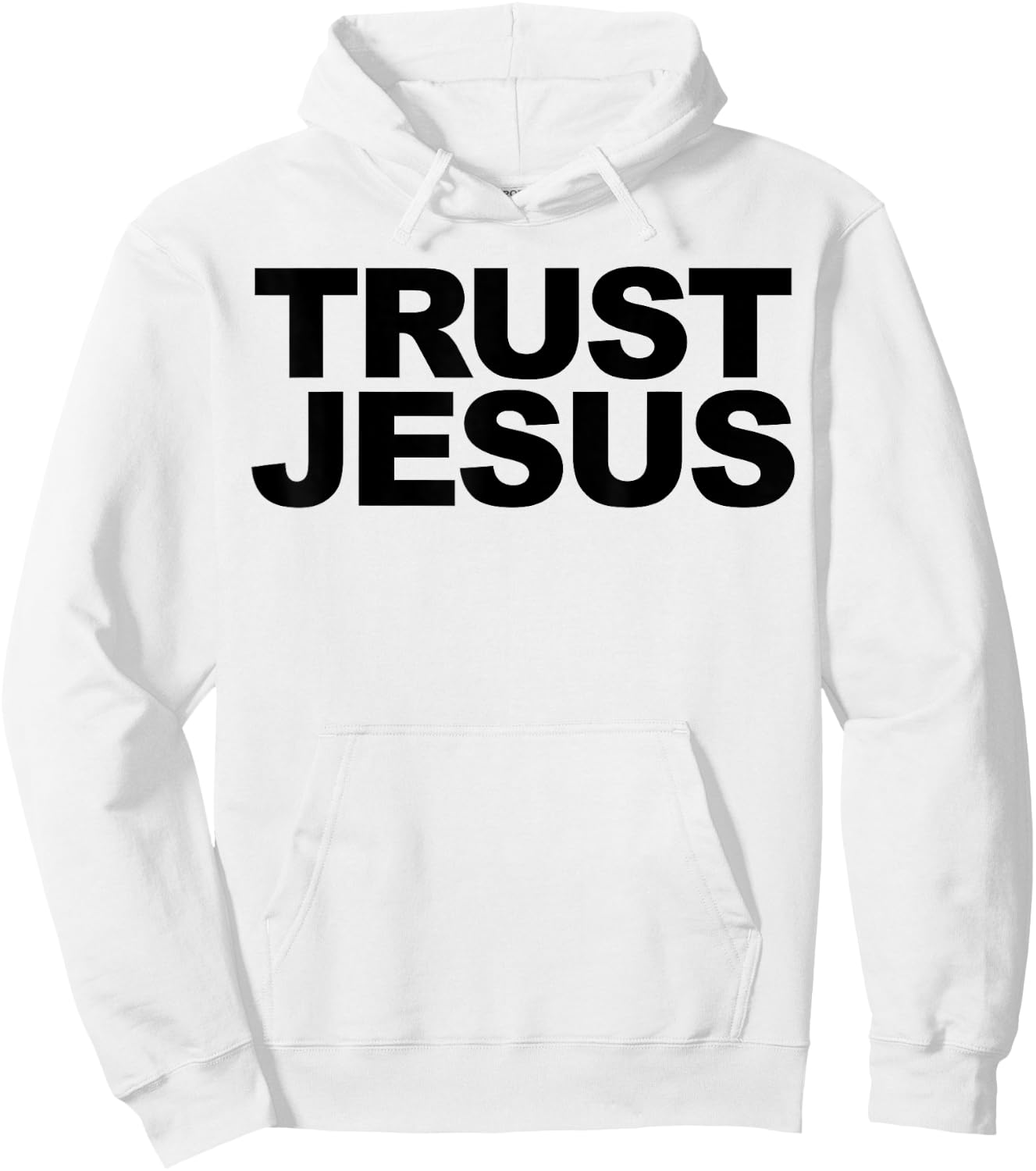 Trust Jesus Hoodie - Hoodie | White