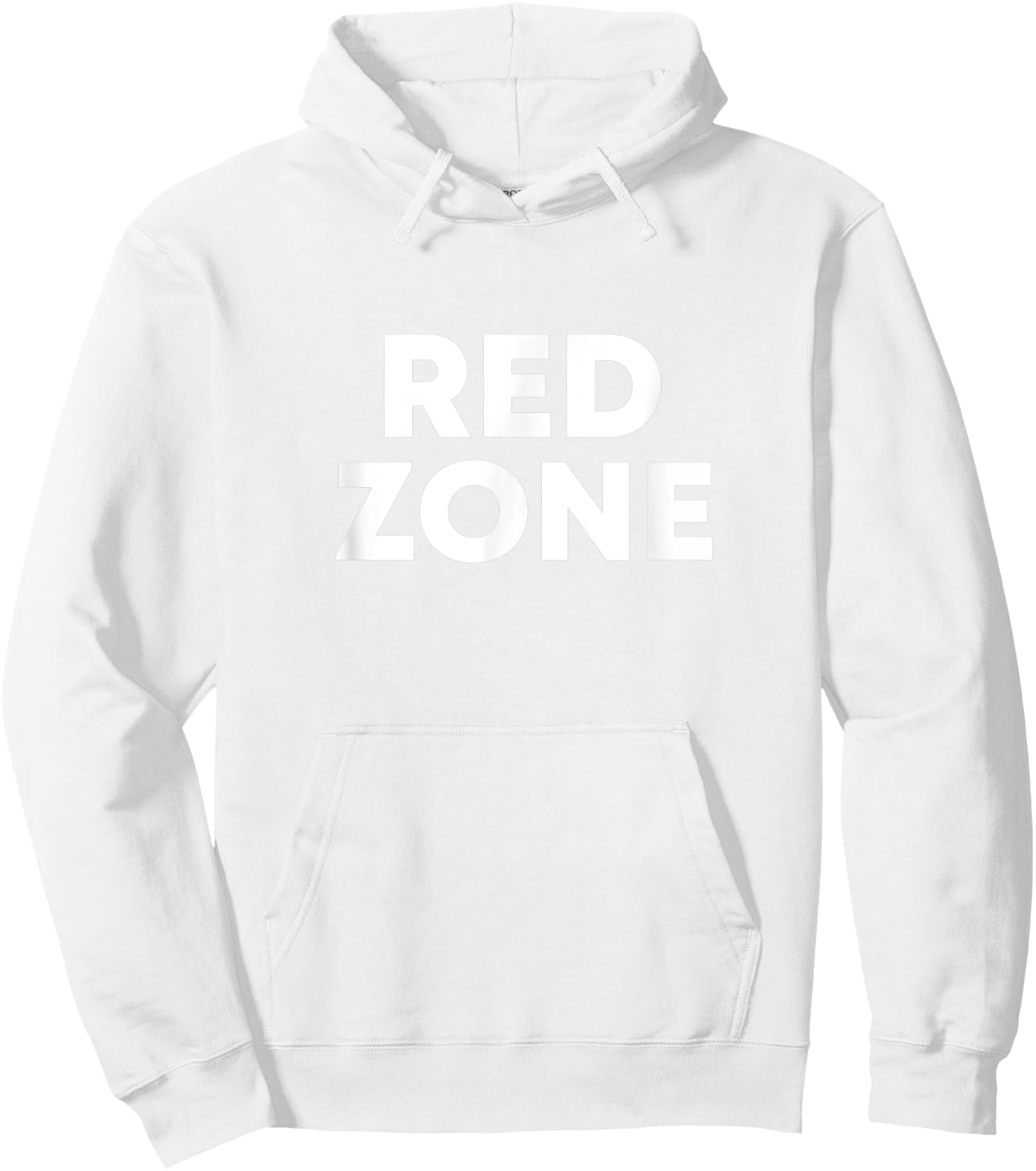 Red Zone Hoodie - Hoodie | White
