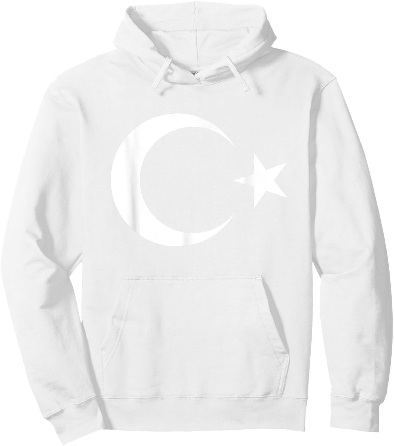Turkish Flag Hoodie - Hoodie | White