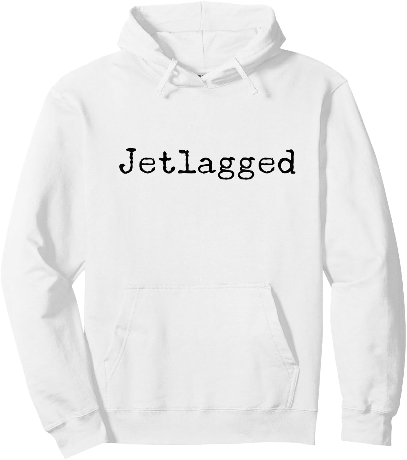 Jetlagged Hoodie - Hoodie | White
