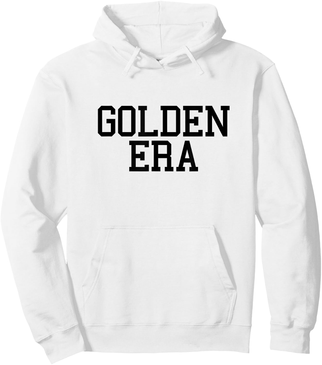 Golden Era Retro Old School Bodybuilding Gift Hoodie - Hoodie | White