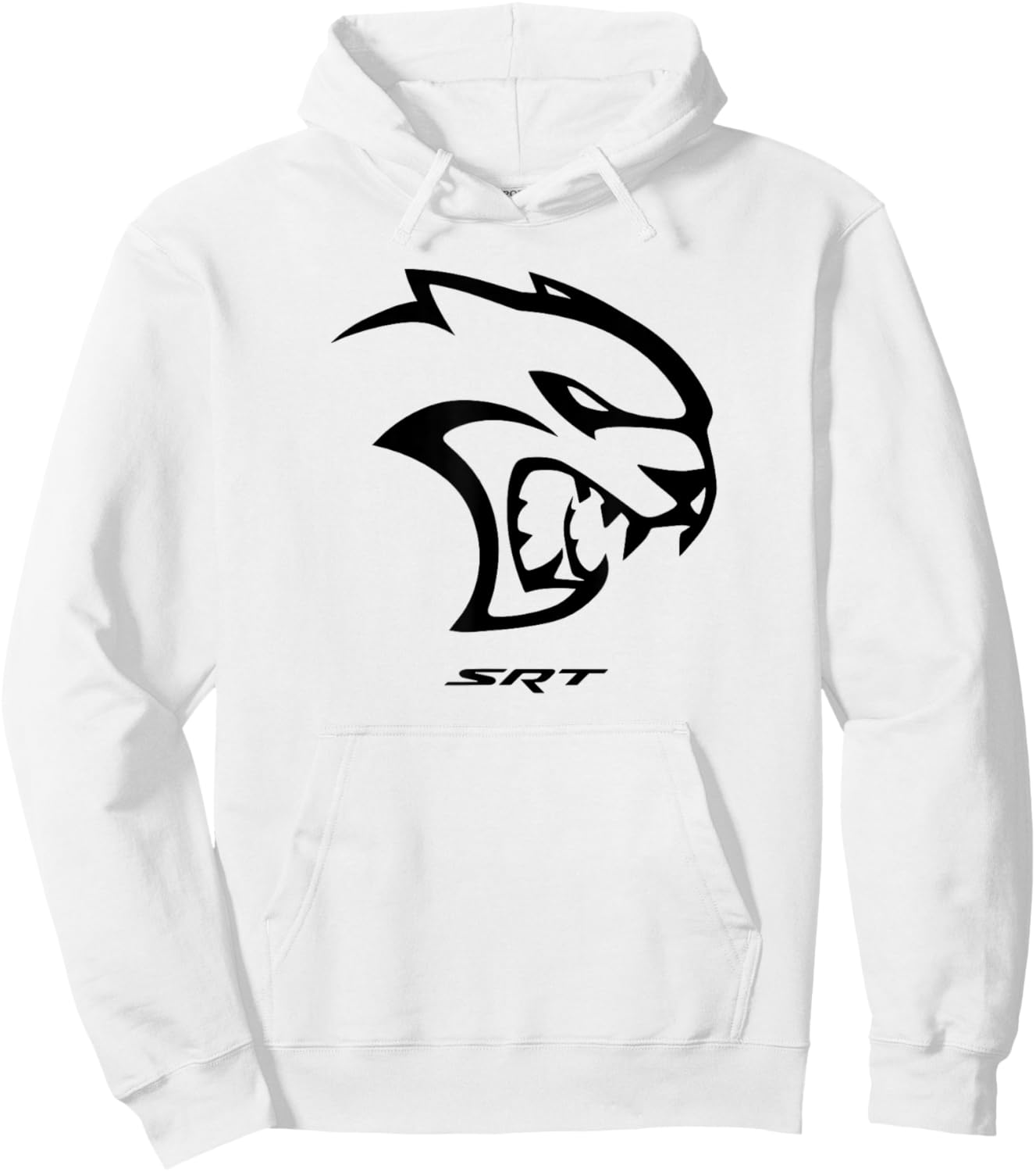 Dodge Hellcat Logo Hoodie - Hoodie | White