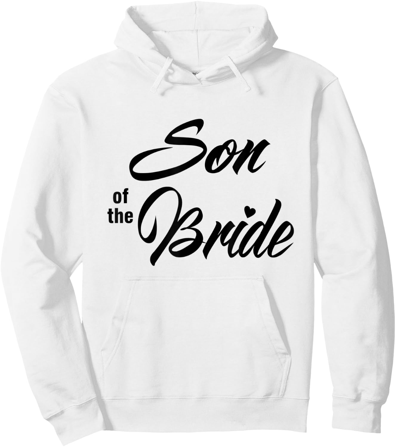 Son Of Bride Wedding Party Matching Bridal Party White Hoodie - Hoodie | White