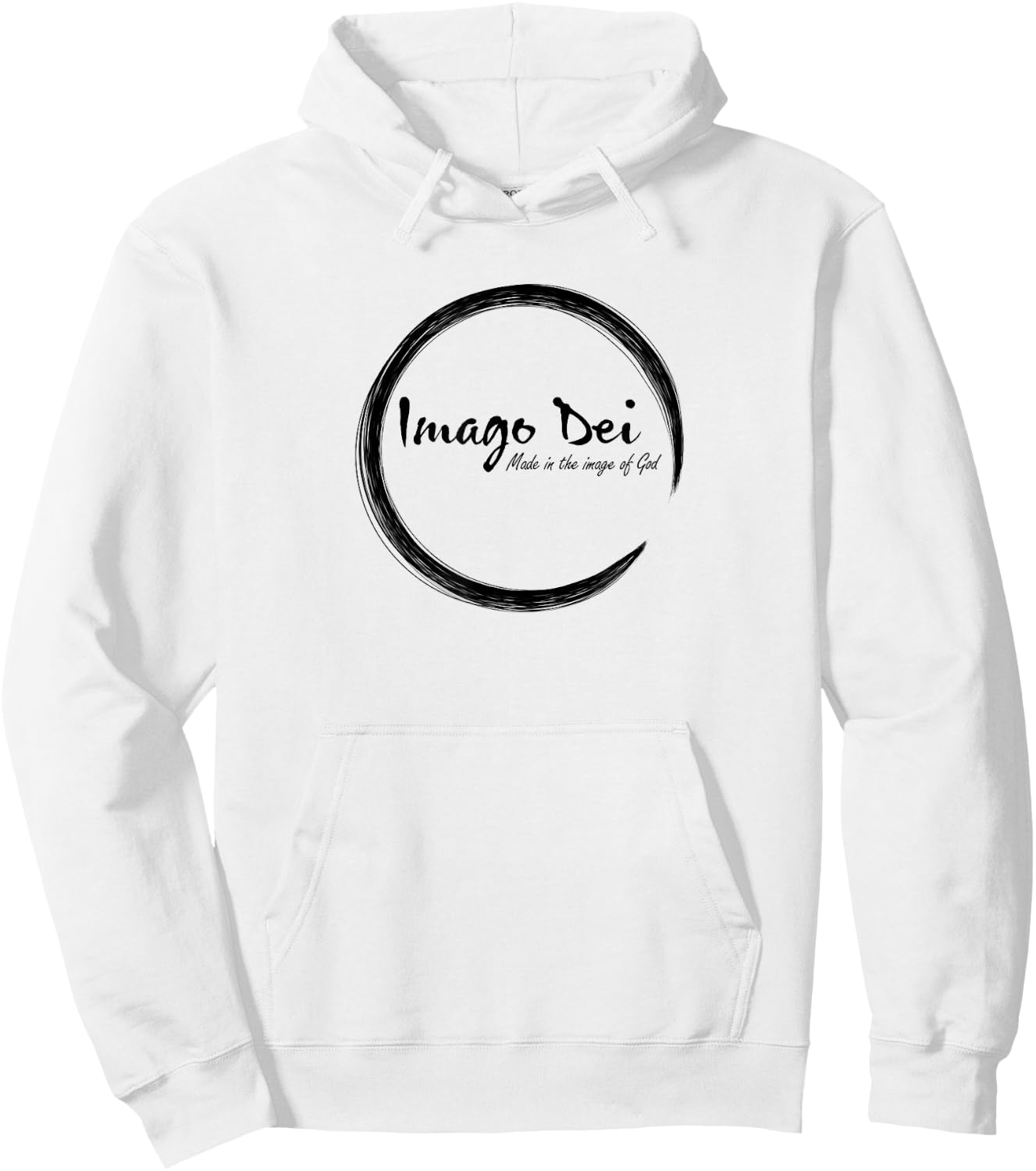 Imago Dei Made in the Image of God Latin Hoodie - Hoodie | White