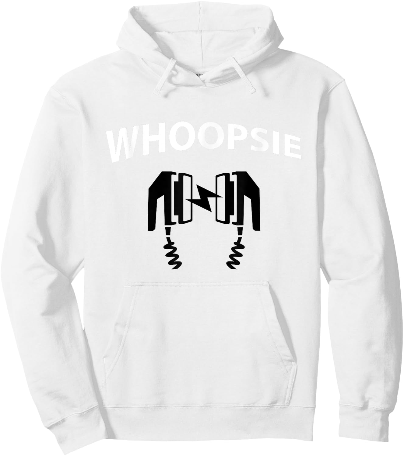 Whoopsie Defibrillators Hoodie - Hoodie | White