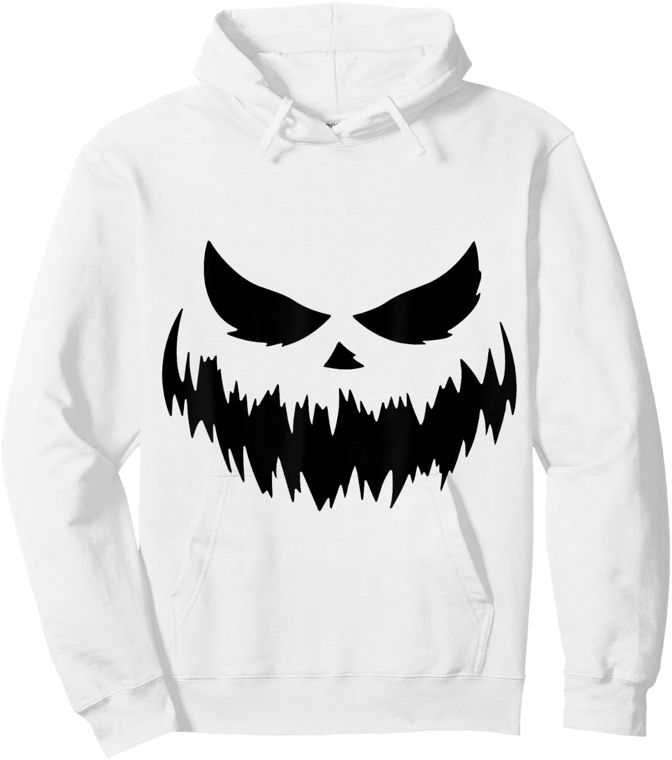 Pumpkin Jack O Lantern Face Jackolantern Hoodie - Hoodie | White