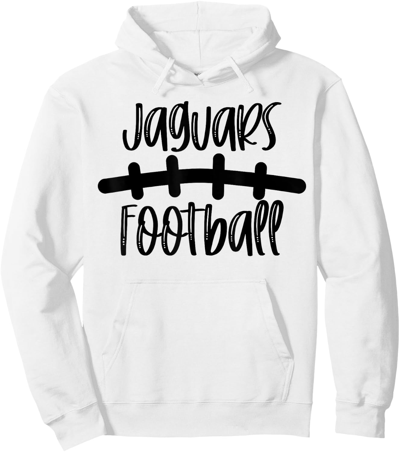 Jaguars Football School Spirit Team Mascot Game Night Hoodie - Hoodie | White
