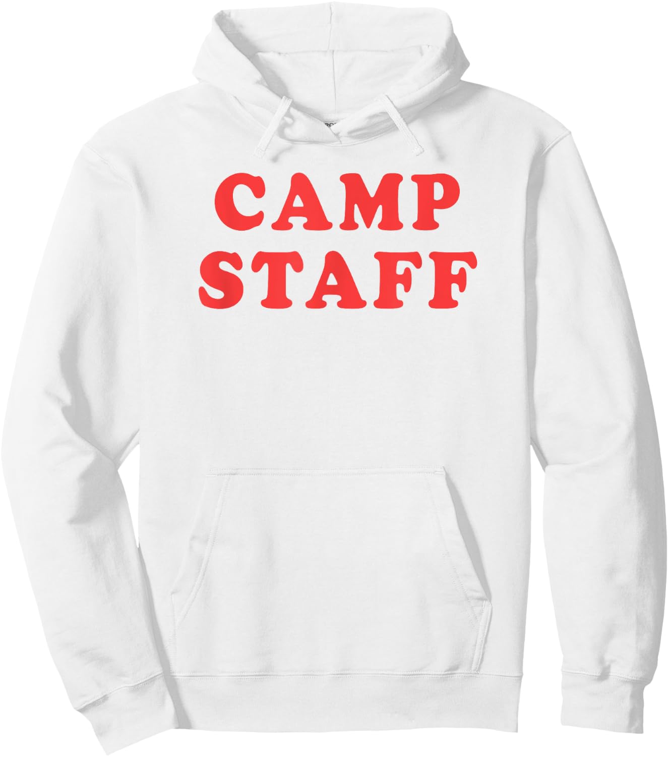 Trendy Camp Staff Team Member Hoodie - Hoodie | White