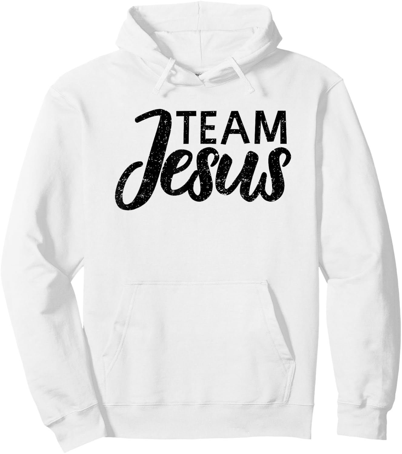 Team Jesus | Christian Jesus Hoodie - Hoodie | White