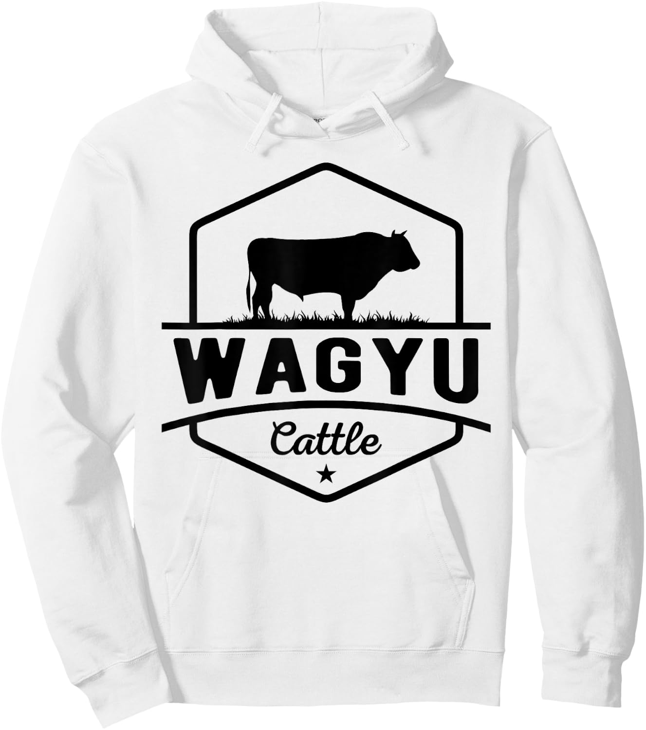 Cow Farmer - Wagyu Cattle Hoodie - Hoodie | White