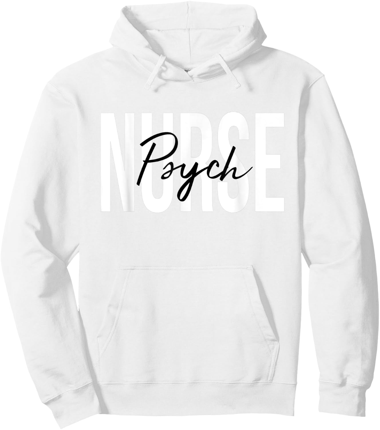 Psych Nurse Psychiatric Nurse Registered Nurse RN Hoodie - Hoodie | White