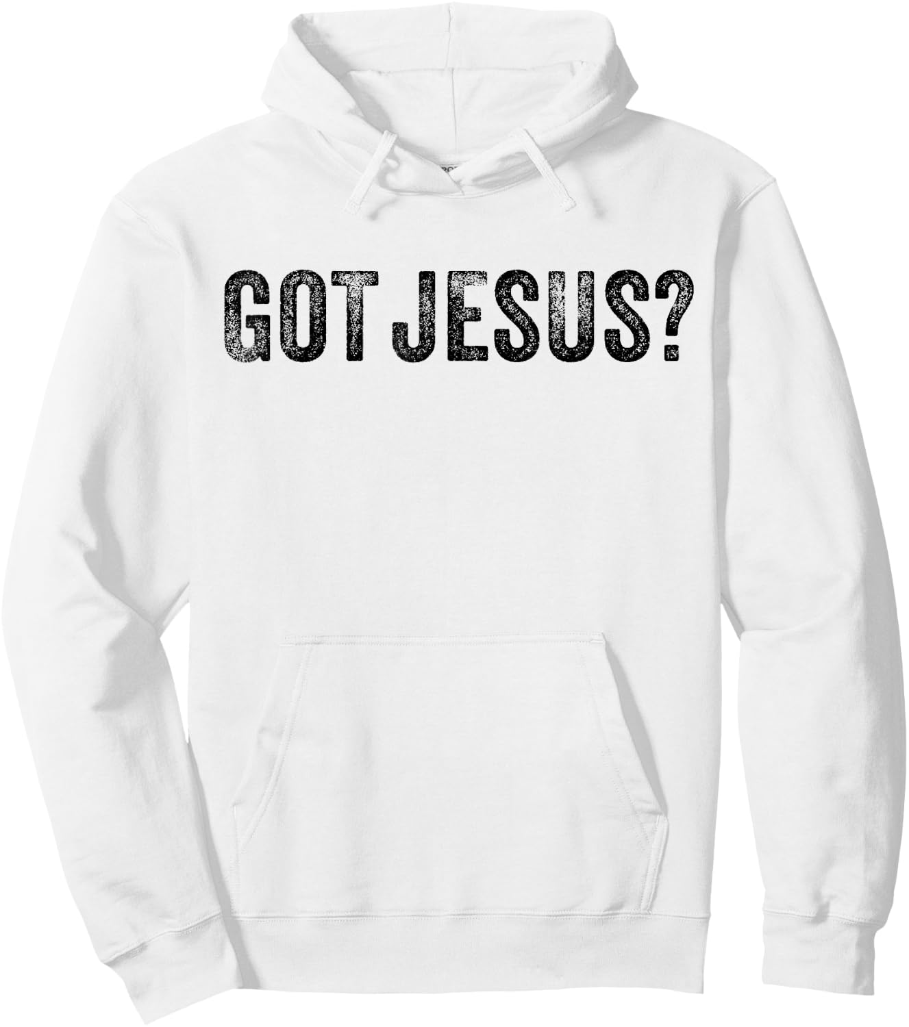 Got Jesus? Religion Church Christian Bible Saying Vintage Hoodie - Hoodie | White